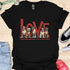 Love is a four legged word - V4 - The Family T-Shirt